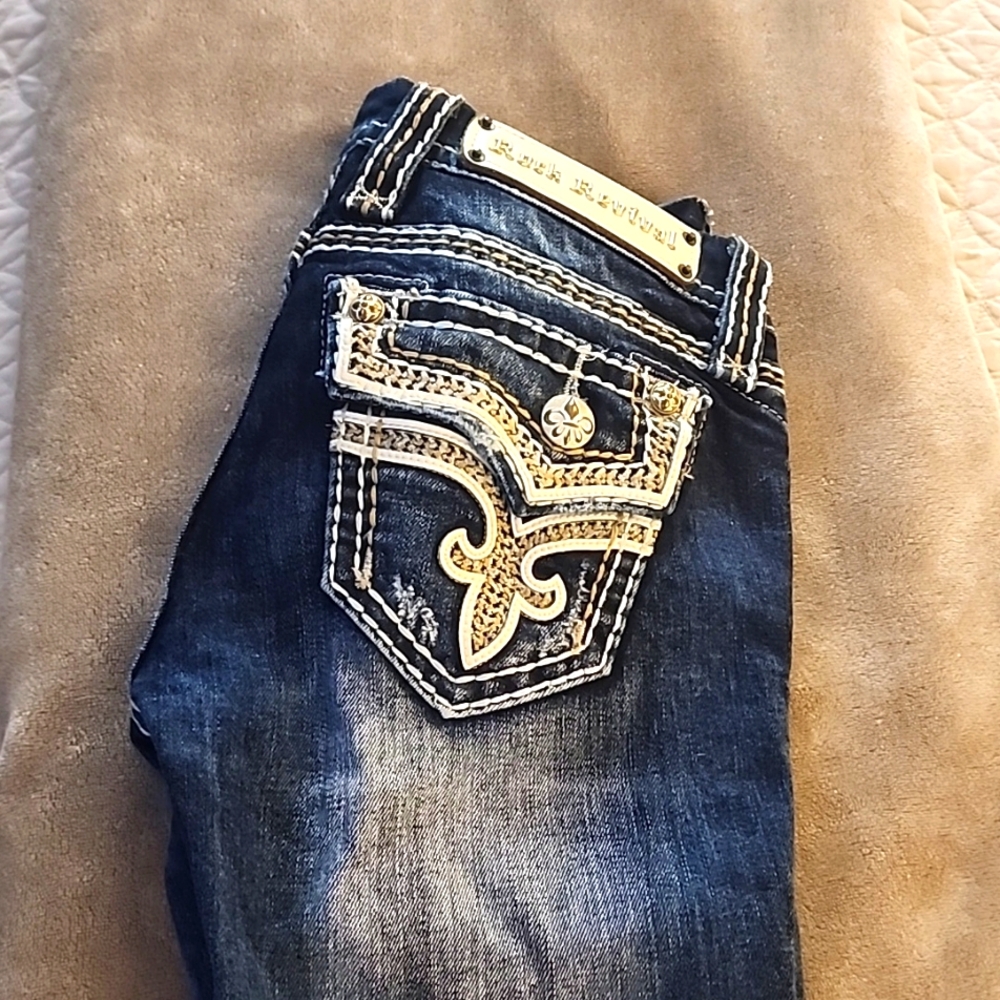Rock revival skinny jeans Kia, size 24, length 31". New without tags.